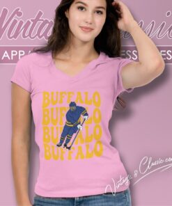 Buffalo Sabres 1970 Hockey V Neck TShirt