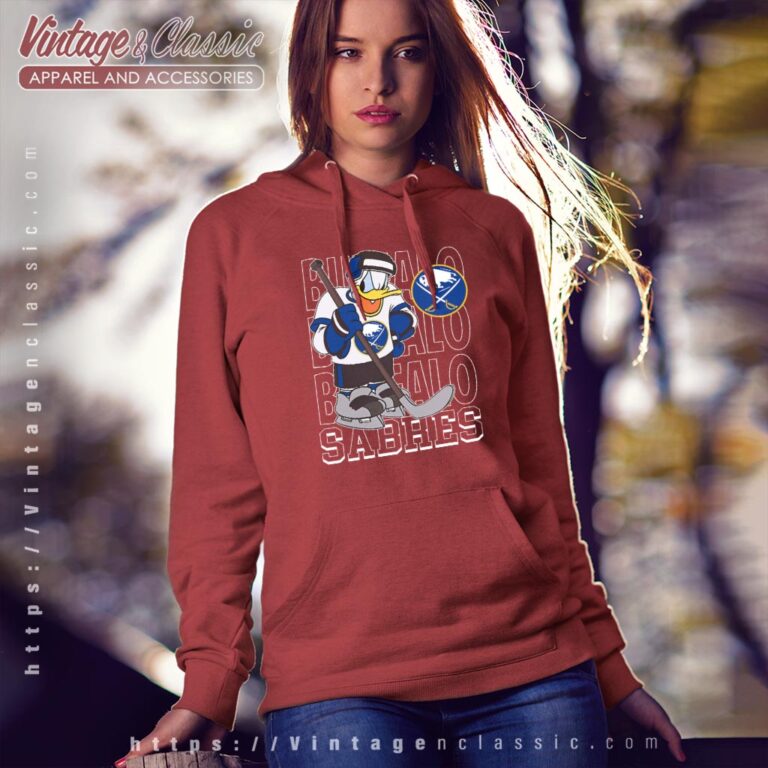 Buffalo Sabres Donald Duck Hockey Shirt Hoodie Buffalo Sabres Donald Duck Hockey Shirt Hoodie