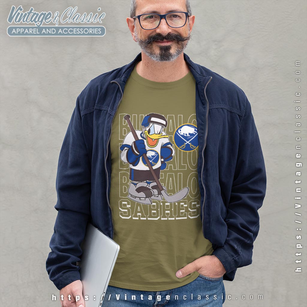 Buffalo Sabres Donald Duck Hockey Shirt Buffalo Sabres Donald Duck Hockey Shirt