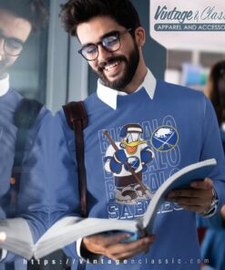 Buffalo Sabres Donald Duck Hockey Shirt
