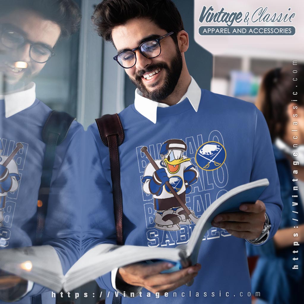 Buffalo Sabres Donald Duck Hockey Shirt Buffalo Sabres Donald Duck Hockey Shirt