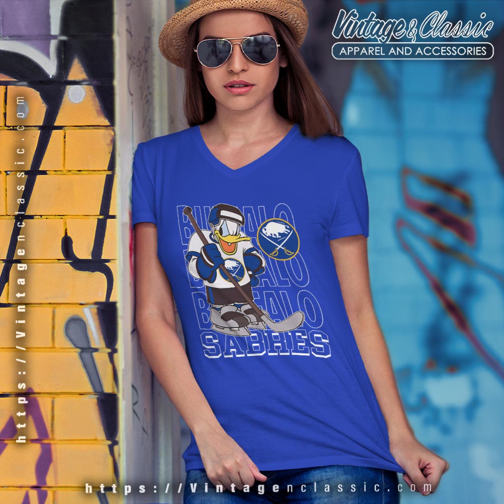 Buffalo Sabres Donald Duck Hockey Shirt Buffalo Sabres Donald Duck Hockey Shirt