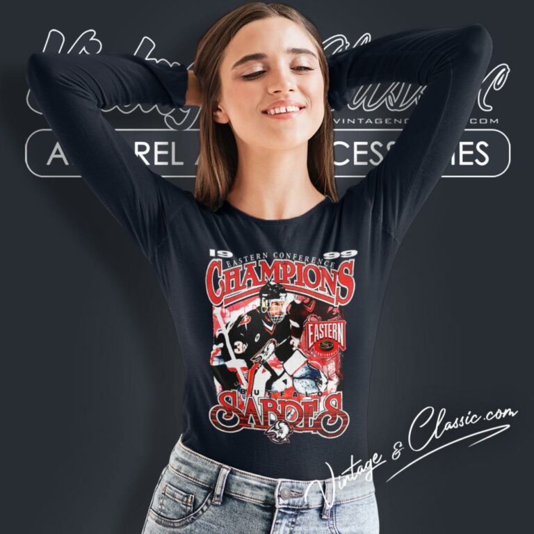 Buffalo Sabres Featuring Dominik Hasek Long Sleeve Tee Buffalo Sabres Featuring Dominik Hasek Long Sleeve Tee