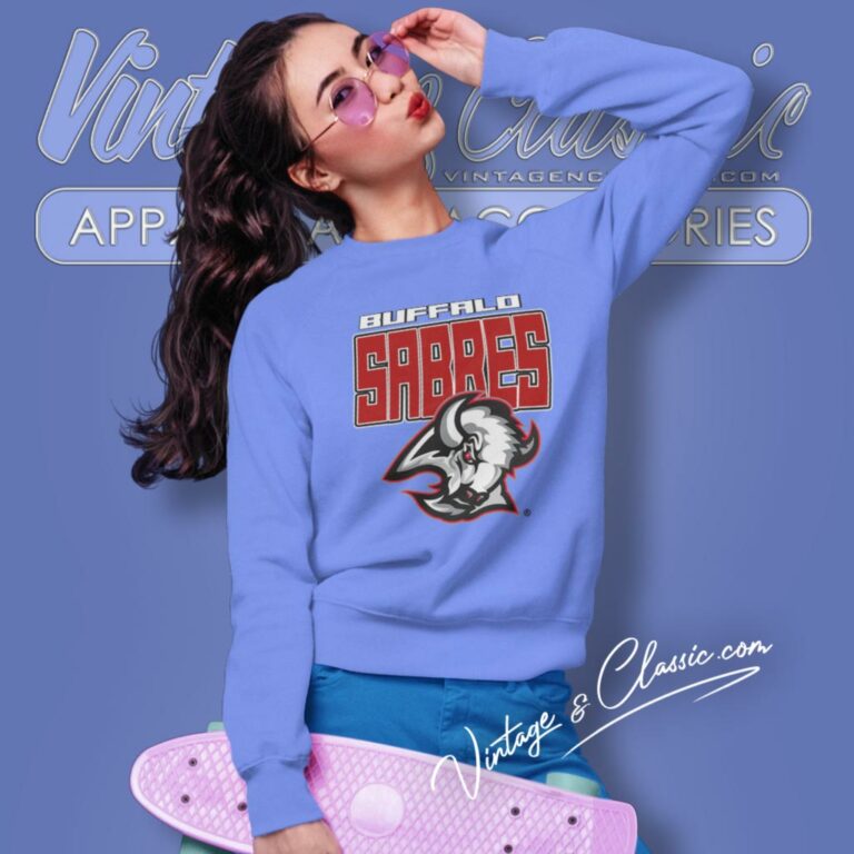 Buffalo Sabres Goat Head 90s Nhl Sweatshirt Buffalo Sabres Goat Head 90s Nhl Sweatshirt