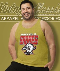 Buffalo Sabres Goat Head 90s Nhl Tank Top Racerback
