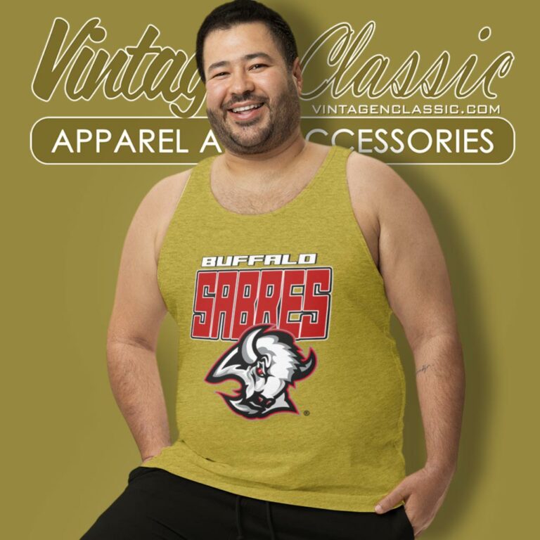Buffalo Sabres Goat Head 90s Nhl Tank Top Racerback Buffalo Sabres Goat Head 90s Nhl Tank Top Racerback