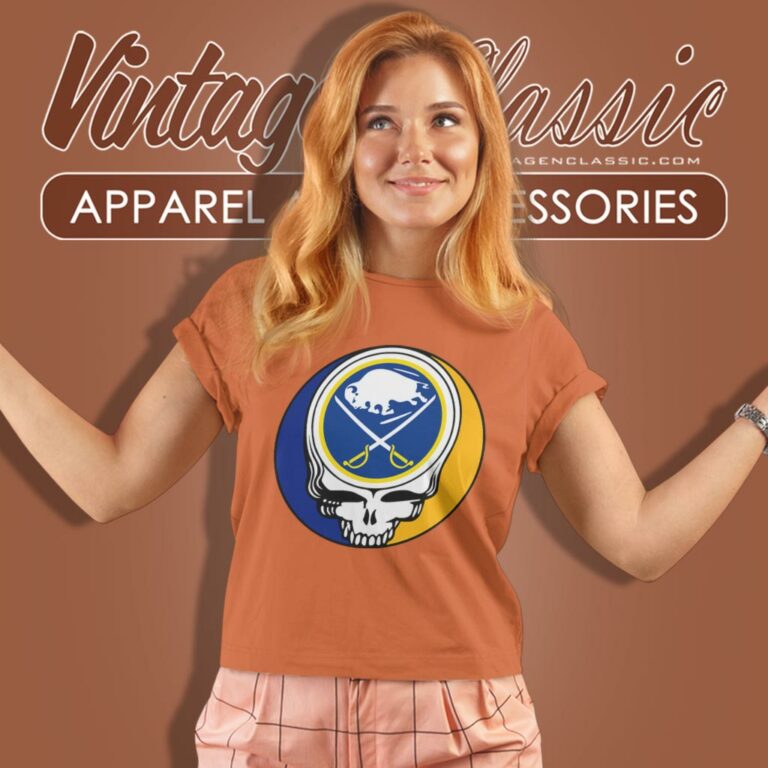 Buffalo Sabres Grateful Dead Steal Your Face Women T Shirt Buffalo Sabres Grateful Dead Steal Your Face Women T Shirt