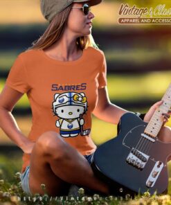 Buffalo Sabres Hello Kitty Shirt Women T shirt