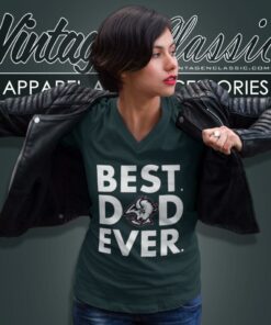 Buffalo Sabres Hockey Best Dad Ever Family V Neck TShirt