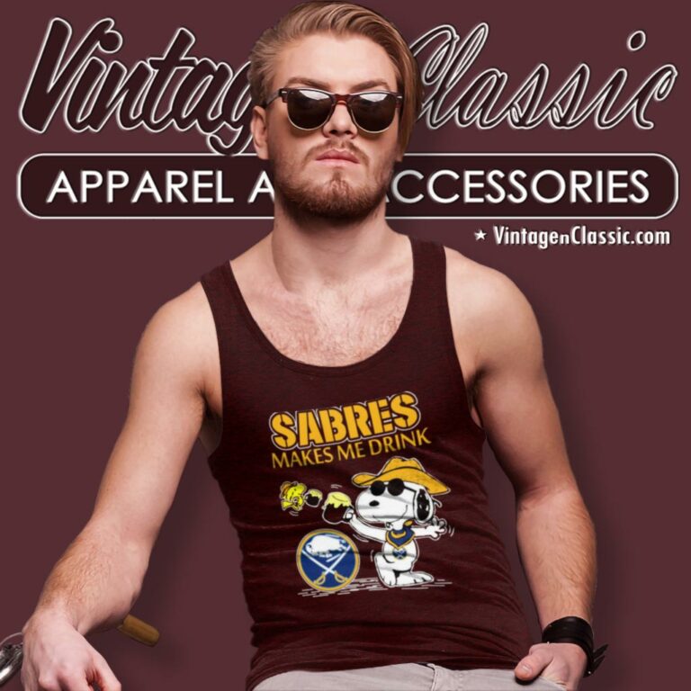 Buffalo Sabres Make Me Drinks Tank Top Racerback Buffalo Sabres Make Me Drinks Tank Top Racerback