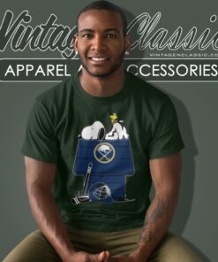 Buffalo Sabres Nhl Hockey Snoopy Woodstock The Peanuts Movie T Shirt