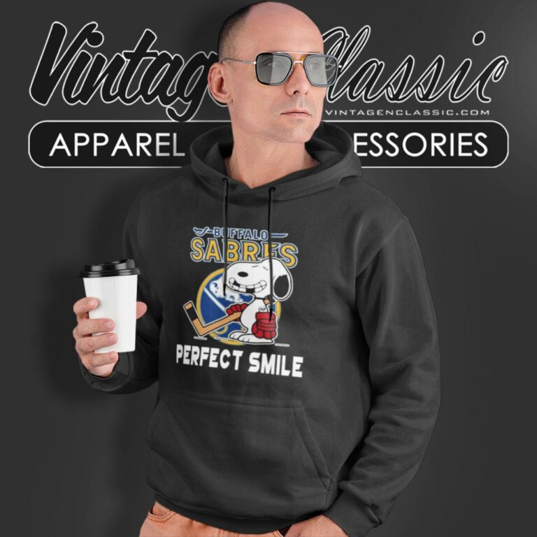 Buffalo Sabres Snoopy Perfect Smile The Peanuts Movie Hockey Hoodie Buffalo Sabres Snoopy Perfect Smile The Peanuts Movie Hockey Hoodie