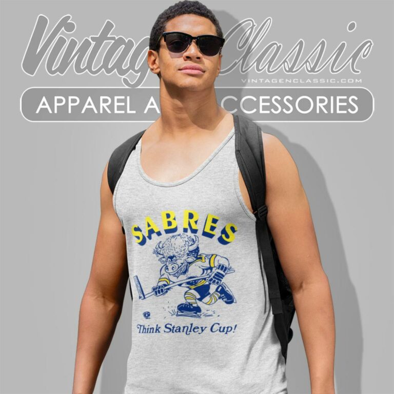 Buffalo Sabres Think Stanley Cup Nhl Hockey Tank Top Racerback Buffalo Sabres Think Stanley Cup Nhl Hockey Tank Top Racerback