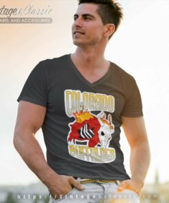 Buffboneyard Colorado Buffaloes V Neck TShirt