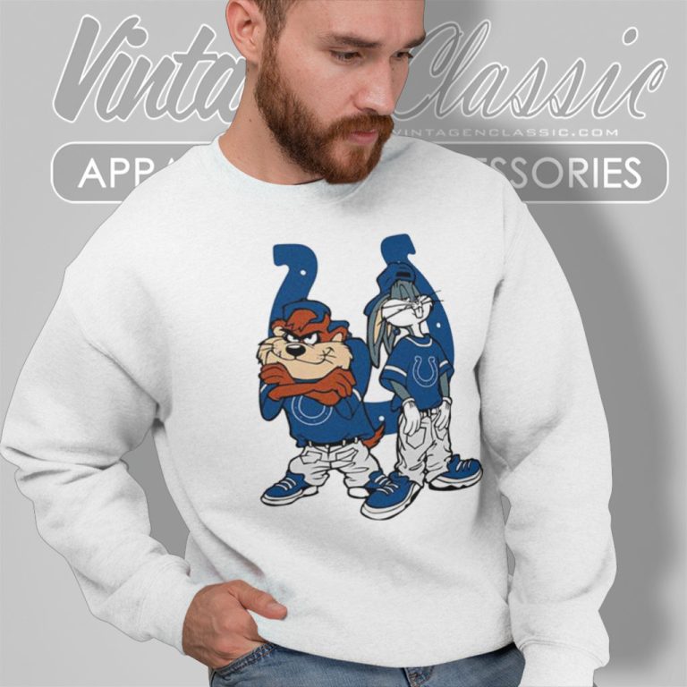 Bugs And Taz Indianapolis Colts Sweatshirt Bugs And Taz Indianapolis Colts Sweatshirt