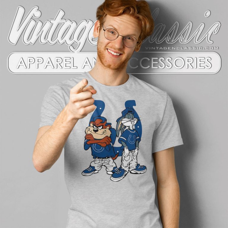 Bugs And Taz Indianapolis Colts T Shirt Bugs And Taz Indianapolis Colts T Shirt