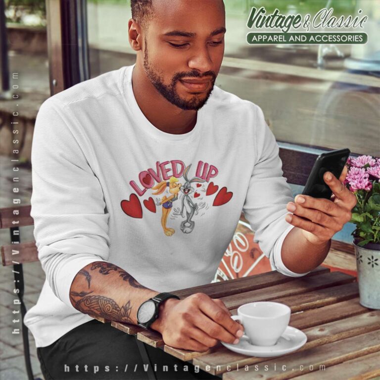 Bugs Bunny And Lola Loved Up Sweatshirt Bugs Bunny And Lola Loved Up Sweatshirt