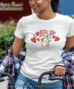 Bugs Bunny And Lola Loved Up Women TShirt
