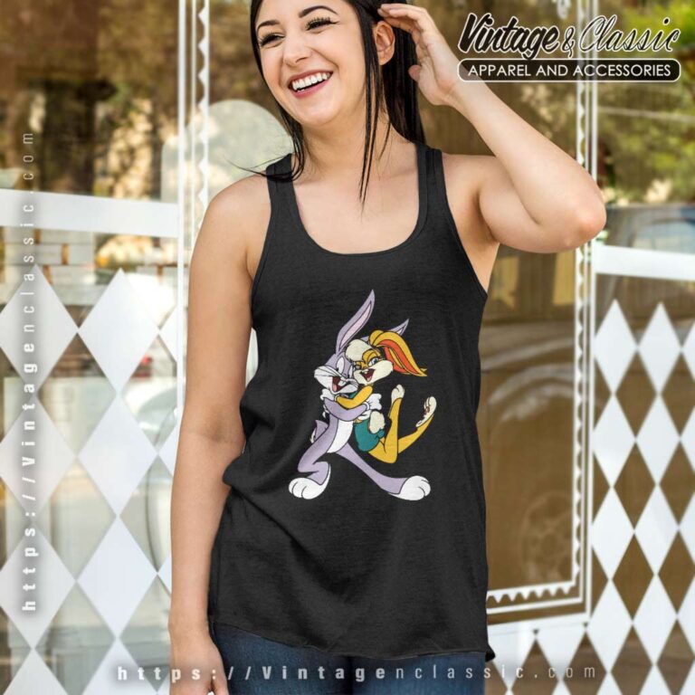 Bugs Bunny And Lola Together Tank Top Racerback Bugs Bunny And Lola Together Tank Top Racerback
