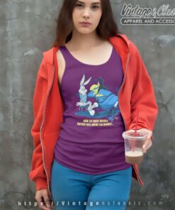 Bugs Bunny And Witch Hazel Tank Top Racerback