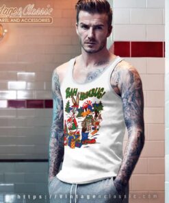 Bugs Bunny Daffy Duck Bah Humbug Tank Top Racerback