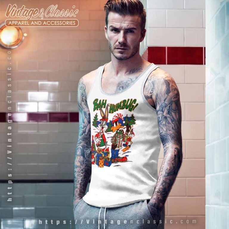 Bugs Bunny Daffy Duck Bah Humbug Tank Top Racerback Bugs Bunny Daffy Duck Bah Humbug Tank Top Racerback
