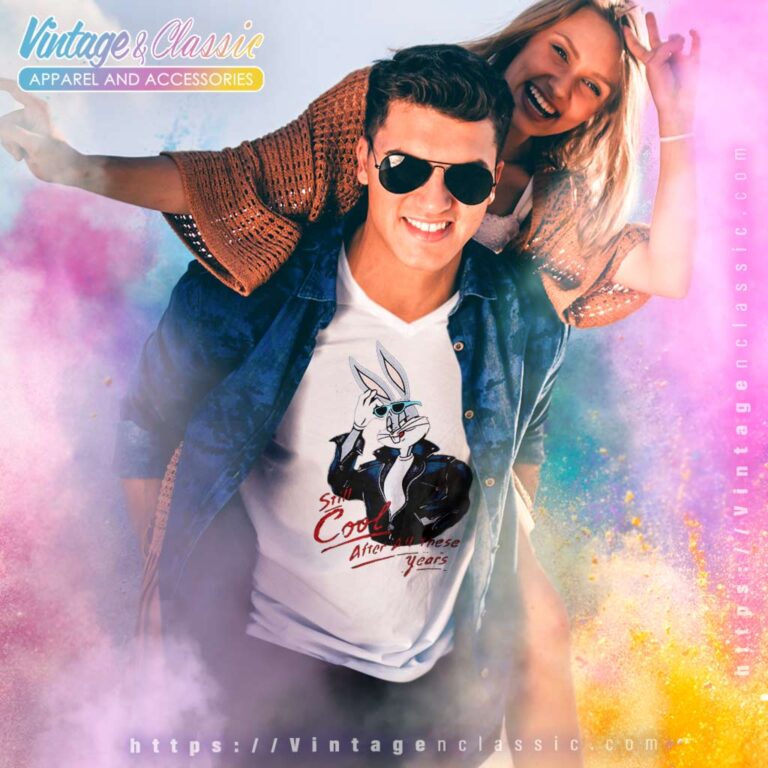 Bugs Bunny Still Cool After All These Years V Neck TShirt Bugs Bunny Still Cool After All These Years V Neck TShirt