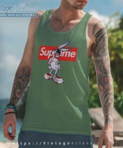 Bugs Bunny Supreme Glasses Shirt 4 Bugs Bunny Supreme Glasses Tank Top Racerback