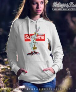 Bugs Bunny Supreme Gold Chain Hoodie