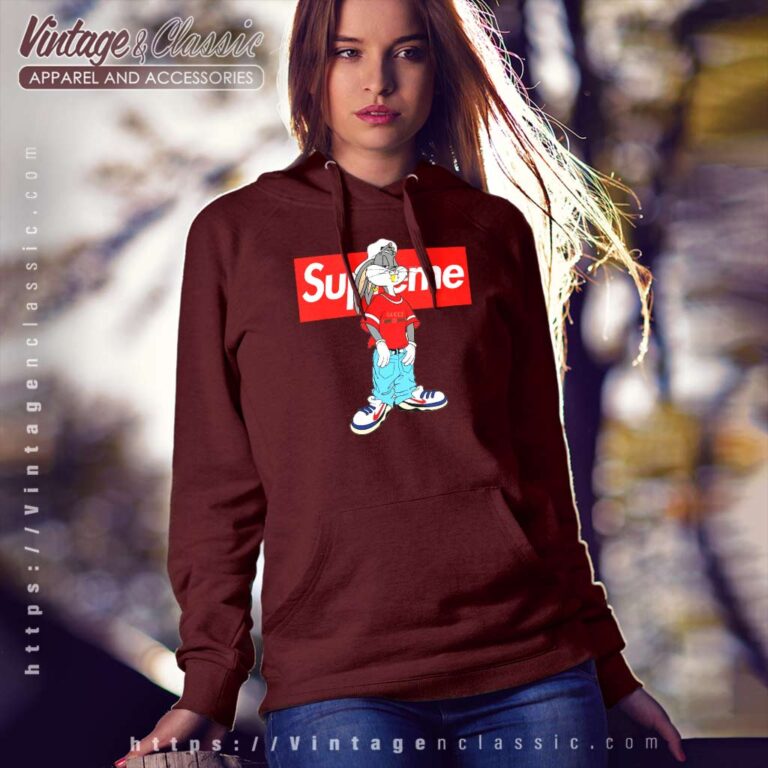 Bugs Bunny Supreme Hip Hop Hoodie Bugs Bunny Supreme Hip Hop Hoodie