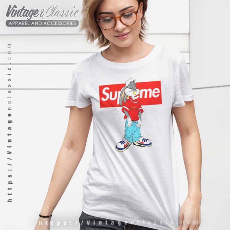 Bugs Bunny Supreme Hip Hop Women TShirt Bugs Bunny Supreme Hip Hop Women TShirt
