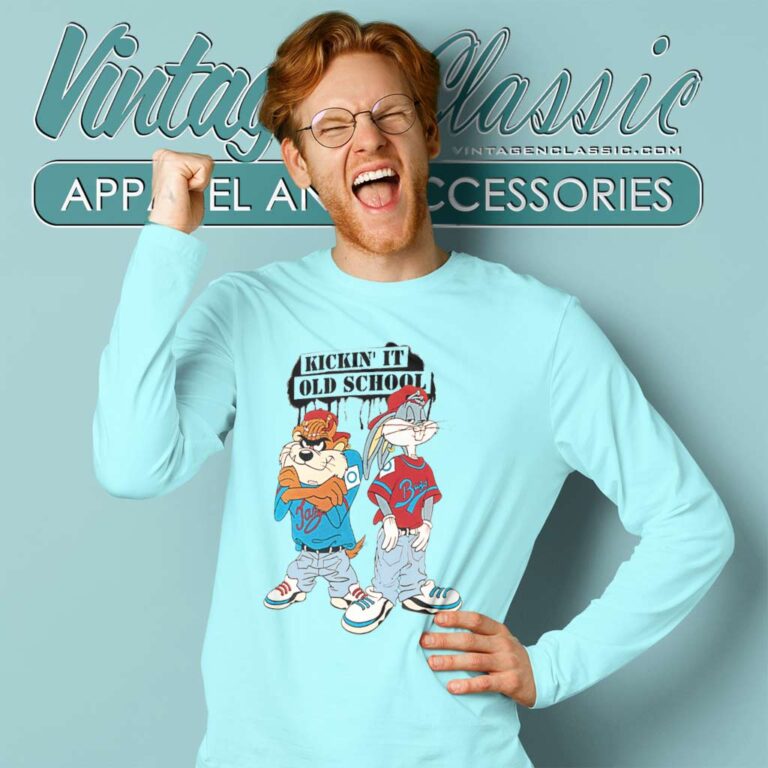 Bugs Bunny Taz Looney Tunes Retro Long Sleeve Tee Bugs Bunny Taz Looney Tunes Retro Long Sleeve Tee