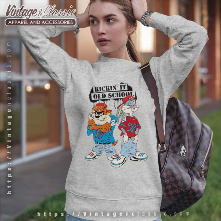 Bugs Bunny Taz Looney Tunes Retro Sweatshirt Bugs Bunny Taz Looney Tunes Retro Sweatshirt