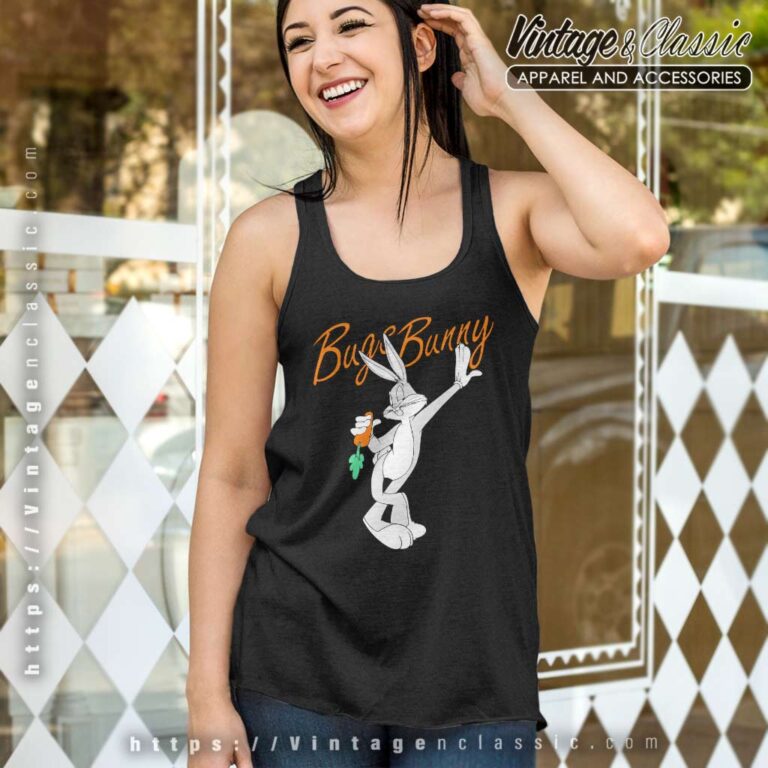 Bugs Bunny Warner Brothers Tank Top Racerback Bugs Bunny Warner Brothers Tank Top Racerback