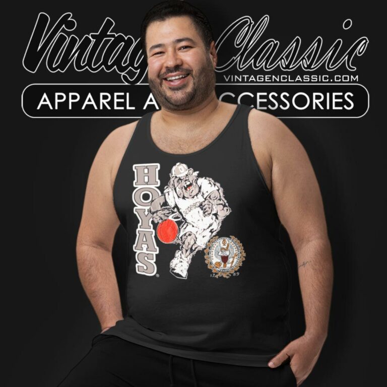 Bulldog Georgetown Hoyas Shirt University Of Georgetown Tank Top Racerback Bulldog Georgetown Hoyas Shirt University Of Georgetown Tank Top Racerback