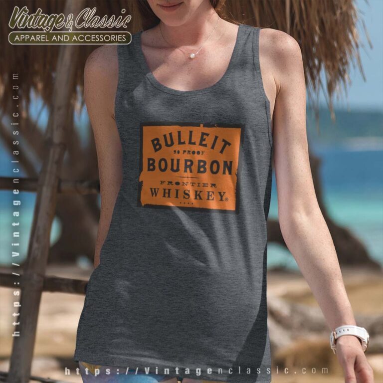 Bulleit Bourbon Frontier Whiskey Tank Top Bulleit Bourbon Frontier Whiskey Tank Top