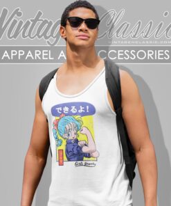 Bulma Girl Power Dragon Ball Tank Top Racerback