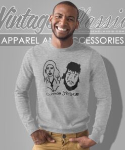 Bunnie Xo Jelly Roll Drawing Sweatshirt