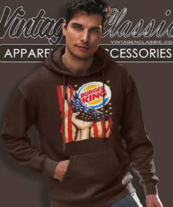 Burger King American Flag Hoodie