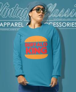 Burger King Buffalo King Football Long Sleeve Tee