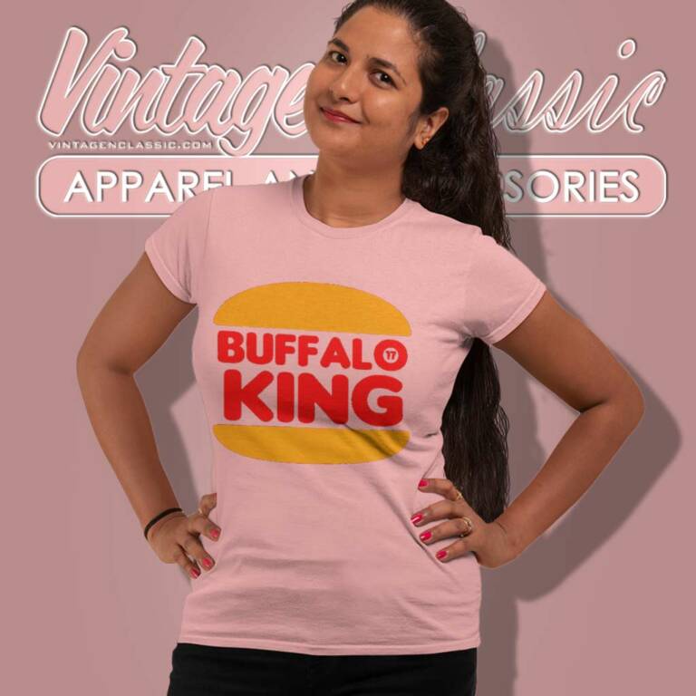 Burger King Buffalo King Football Women TShirt Burger King Buffalo King Football Women TShirt