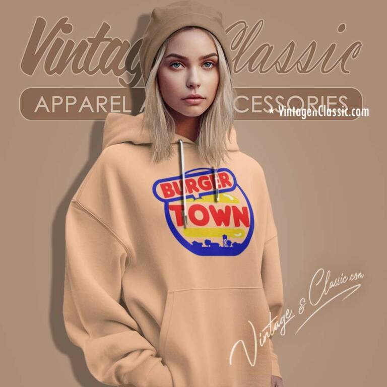 Burger King Burger Town Hoodie Burger King Burger Town Hoodie