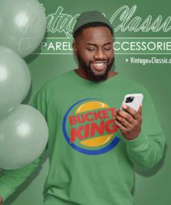 Burger King Custom Bucket King Sweatshirt