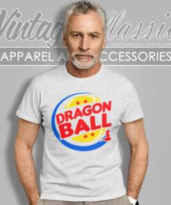 Burger King Dragon Ball Logo T Shirt