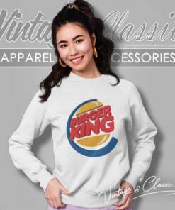 Burger King Fast Food Logo Sweatshirt