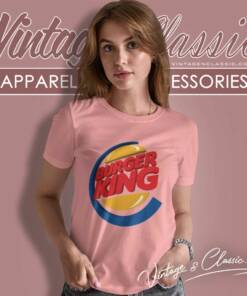 Burger King Fast Food Logo Women TShirt