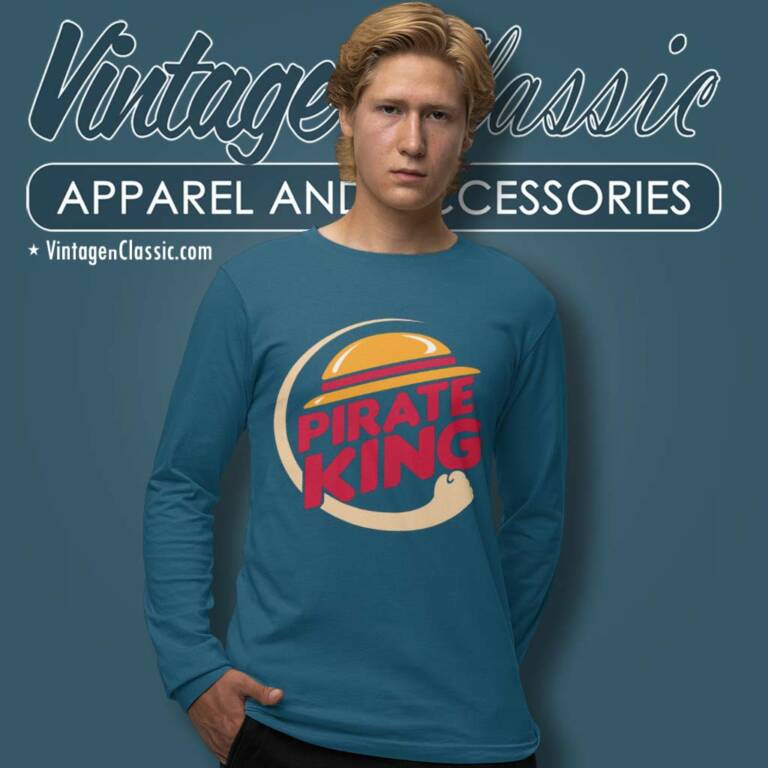 Burger King One Piece Pirate Long Sleeve Tee Burger King One Piece Pirate Long Sleeve Tee