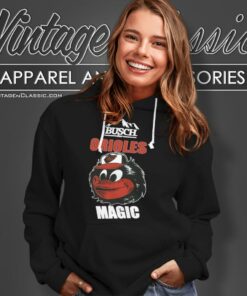 Busch Beer Baltimore Orioles Baseball Hoodie