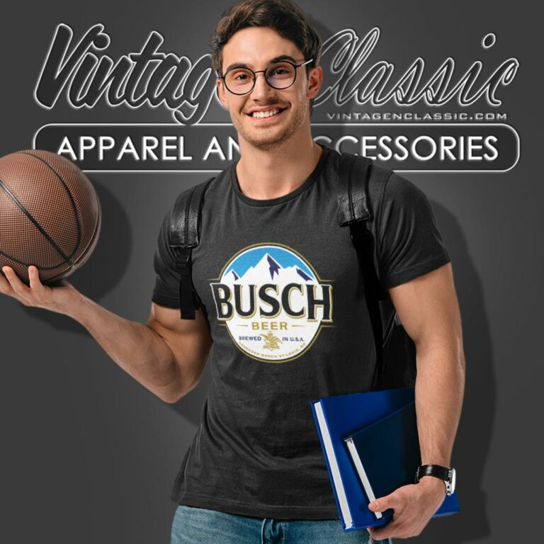 Busch Beer Brewed In Usa T Shirt Busch Beer Brewed In Usa T Shirt