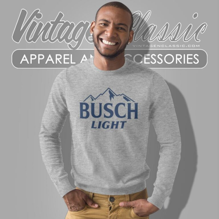 Busch Light Beer Logo Sweatshirt Busch Light Beer Logo Sweatshirt